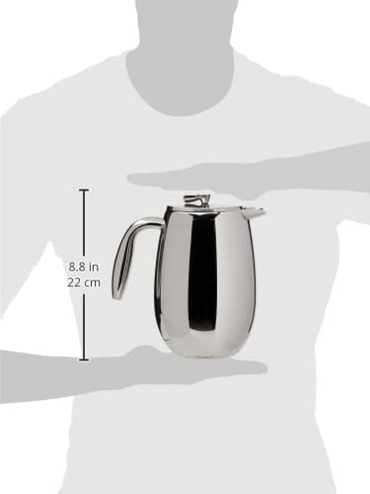 34 oz Insulated Double Wall Stainless Steel French Press Coffee Maker O590513