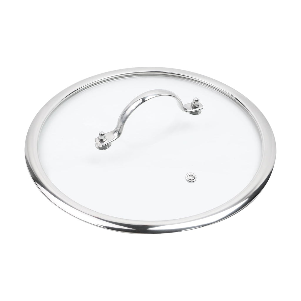 10 Inch Clear Glass Pot Lid V56553