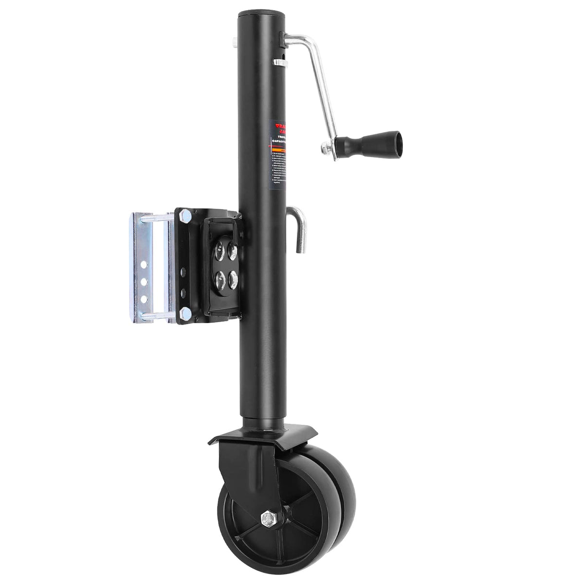 2000 lbs Dual Wheel Trailer Jack with 6" Caster Wheels G88871