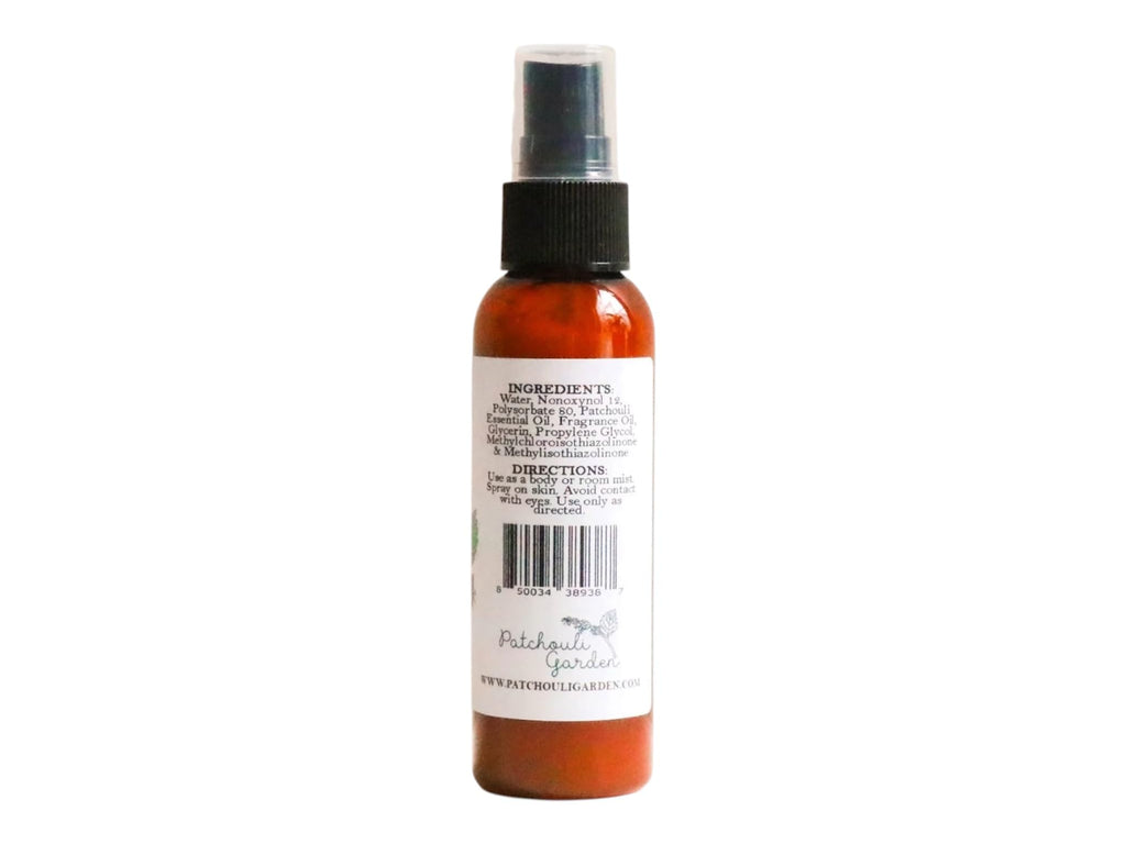 Patchouli Perfume Body Spray 2 Ounces S137996