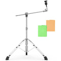 Adjustable Boom Cymbal Stand with Double Braced Legs O3873