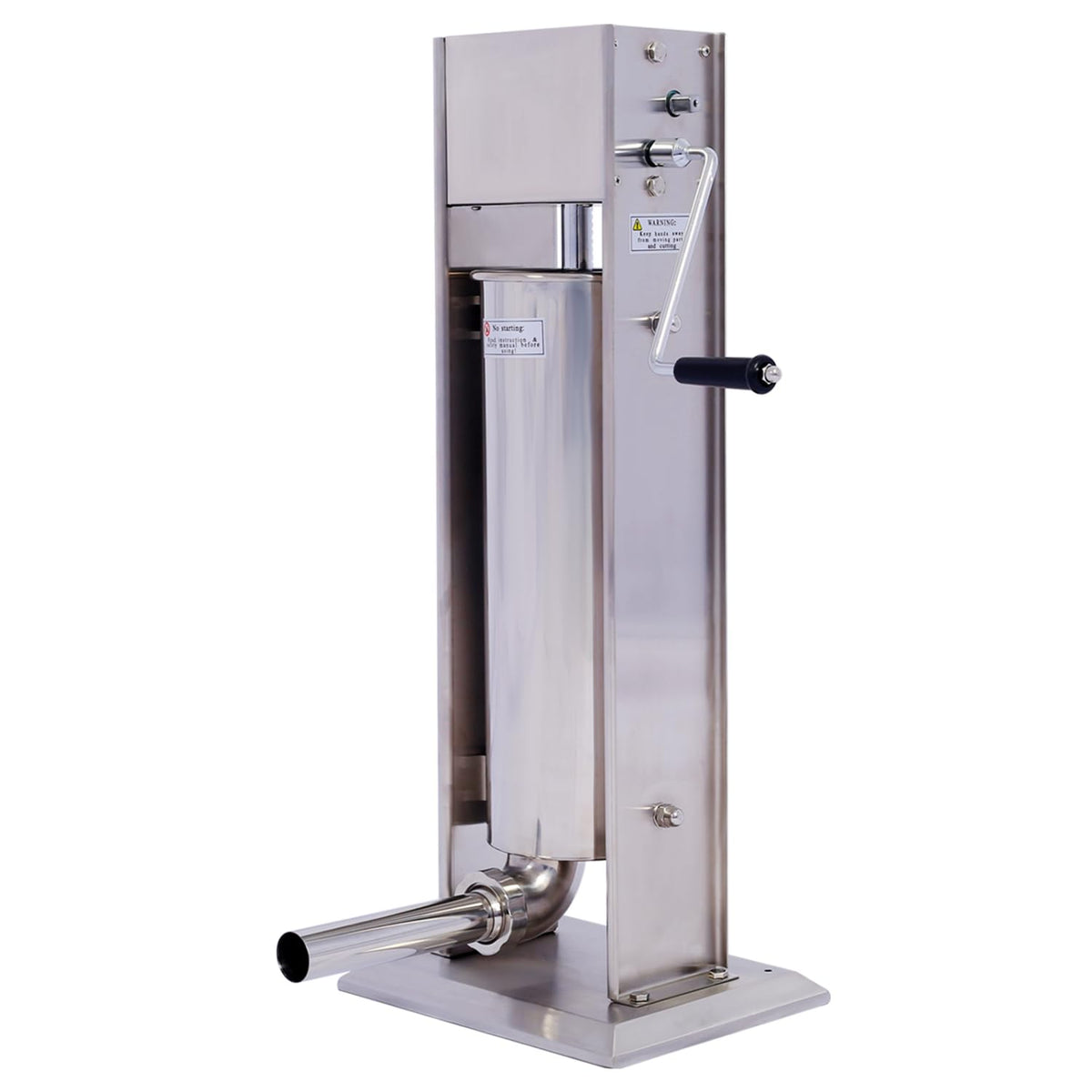 Stainless Steel Vertical Sausage Stuffer 15Lb Q3927
