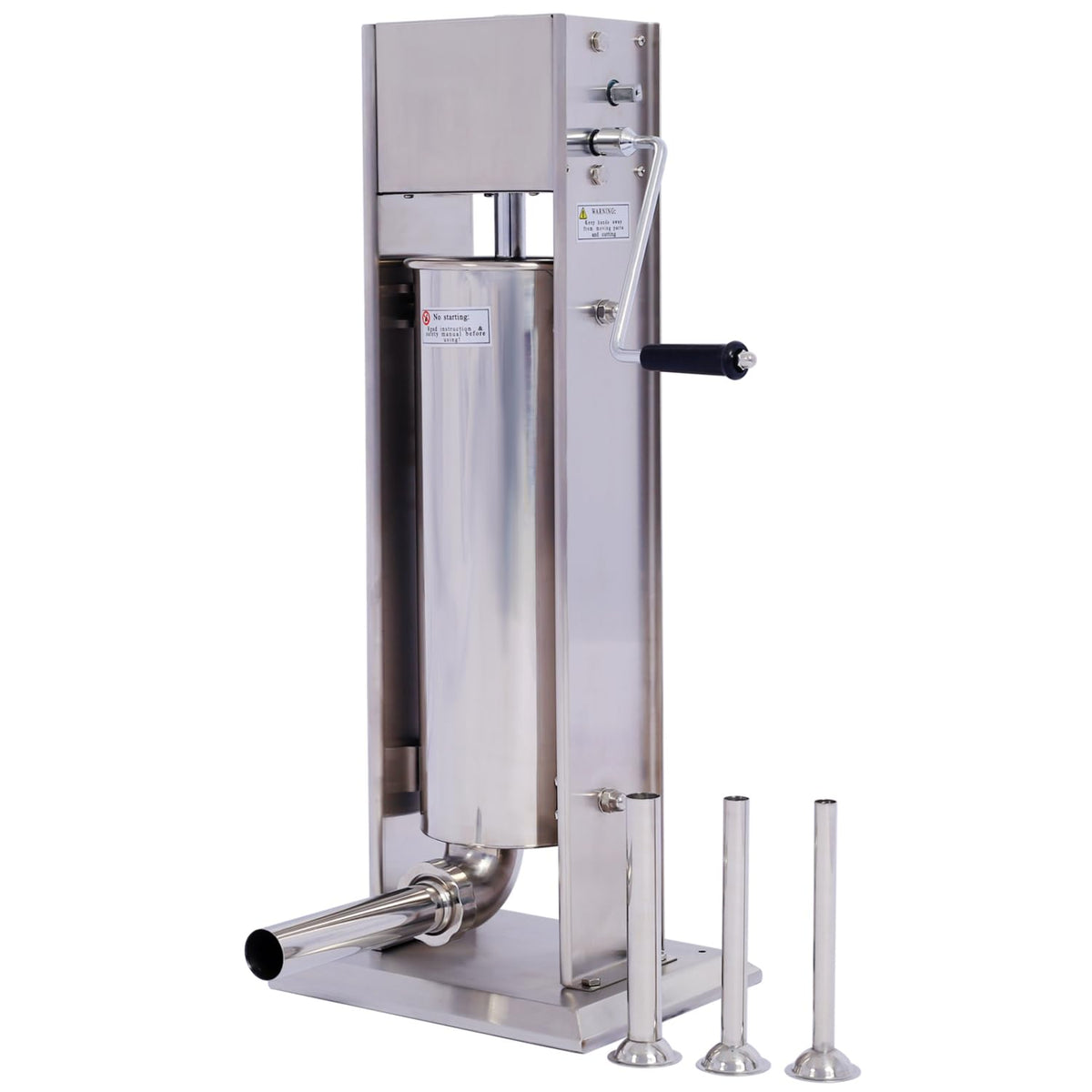 Stainless Steel Vertical Sausage Stuffer 15Lb Q3927