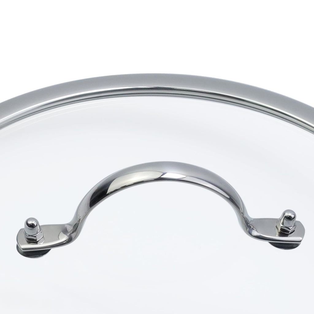 10 Inch Clear Glass Pot Lid V56553