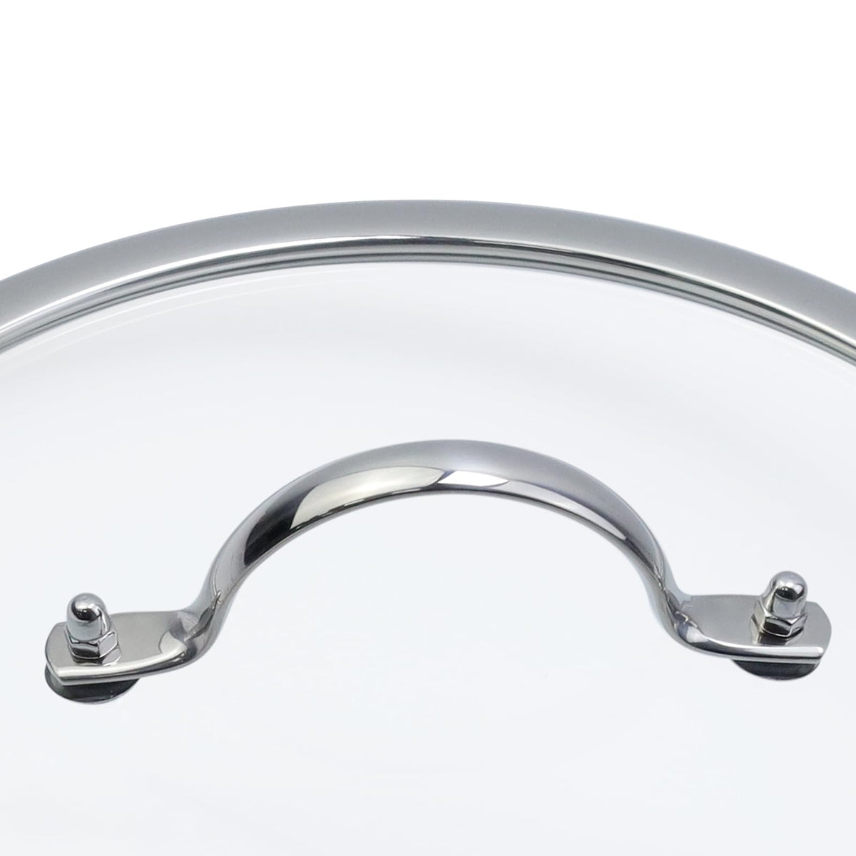 10 Inch Clear Glass Pot Lid V56553