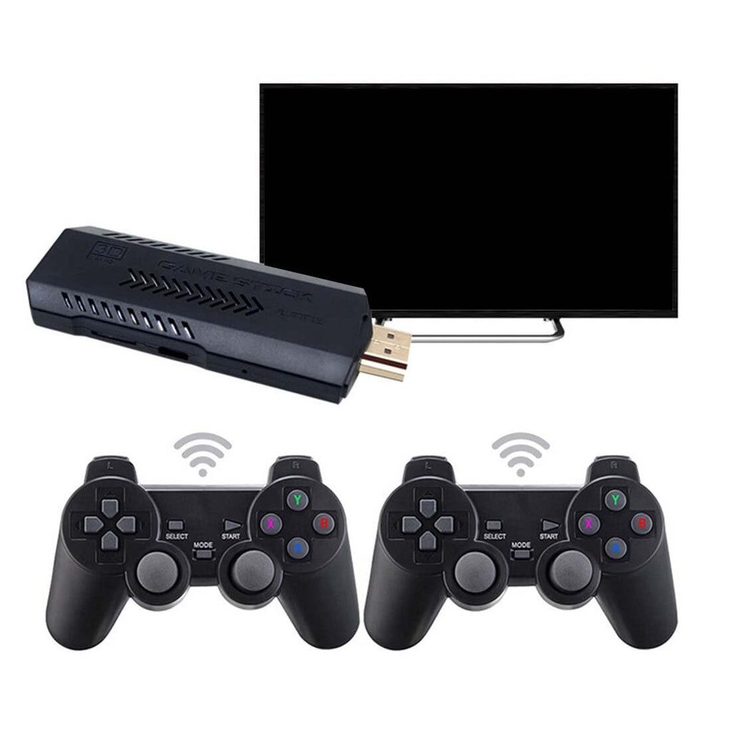 4K HD Retro Game Console with 2 Wireless Controllers, 64GB O27687