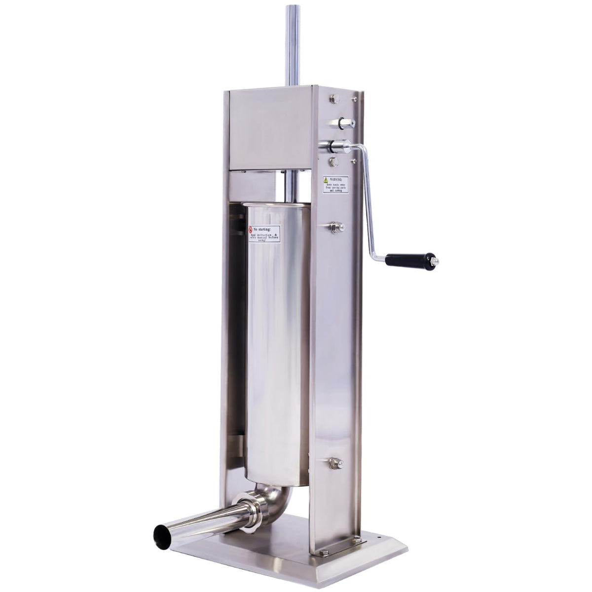 Stainless Steel Vertical Sausage Stuffer 15Lb Q3927