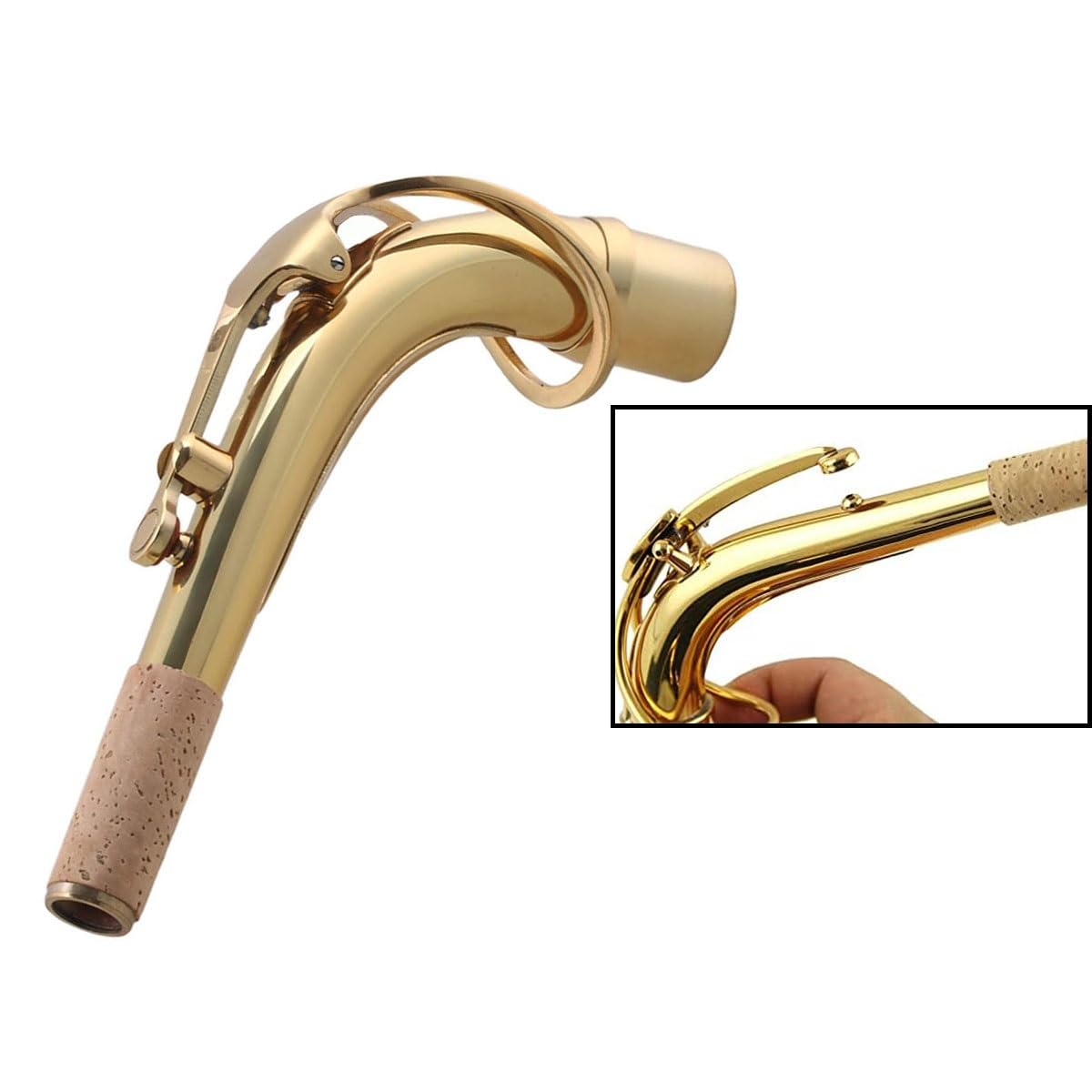 Brass Bend Neck Alto Saxophone 24.5mm L706