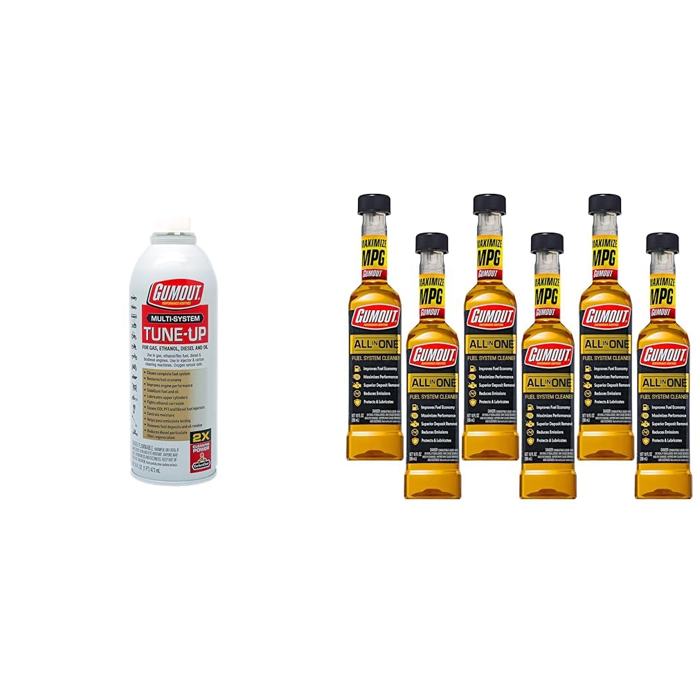 16 oz. and 10 oz. Fuel System Cleaner 6-Pack H1058