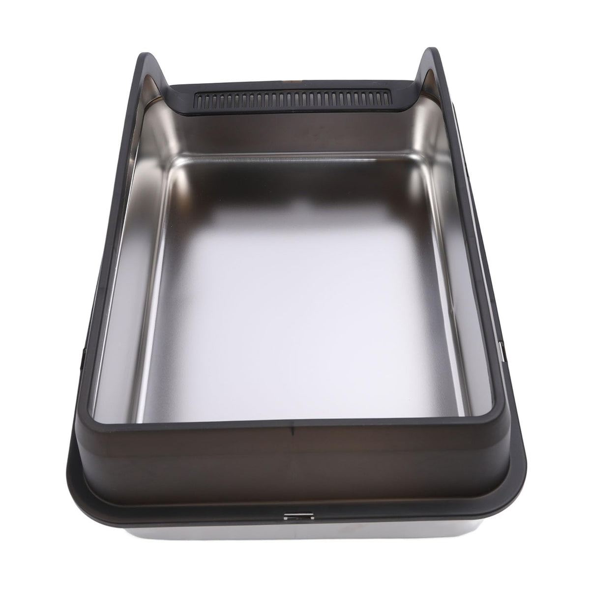 Stainless Steel Top Entry Cat Litter Box with Lid S77361