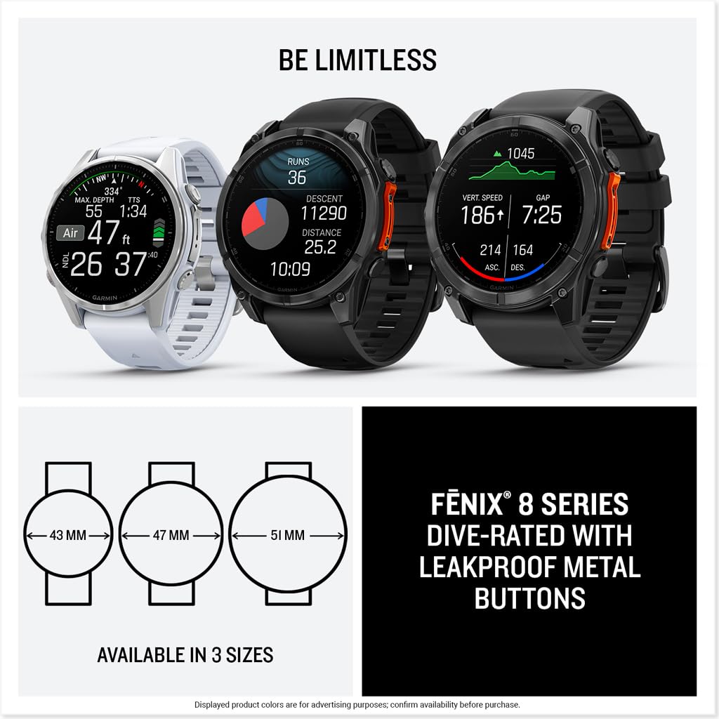 Sapphire Titanium 51mm Smartwatch A52141