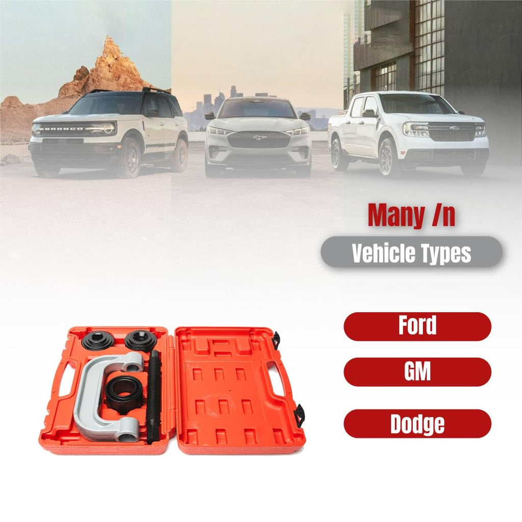 21-Piece Heavy Duty Forged Steel Ball Joint Press Kit S790