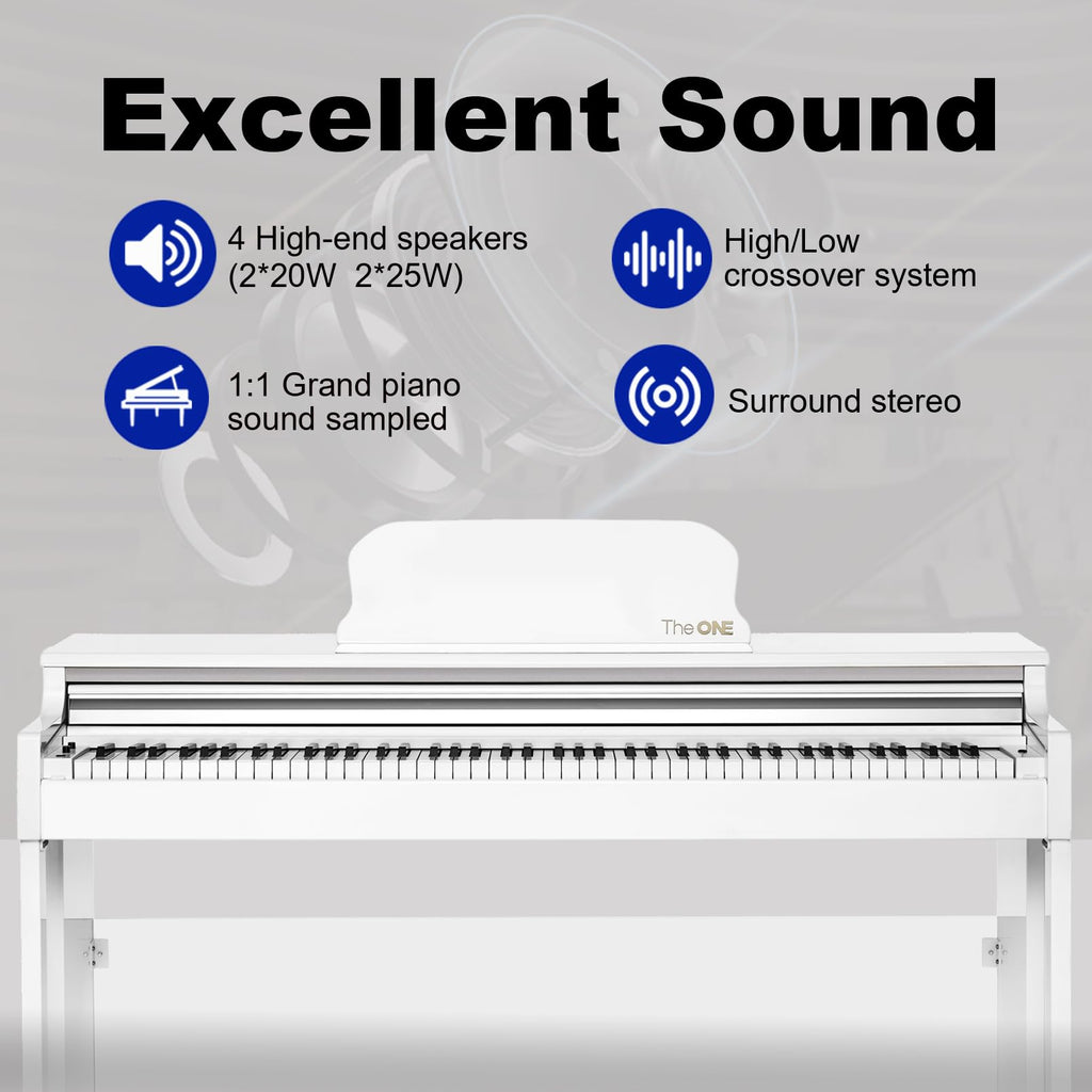88-Key Weighted Action Digital Piano Keyboard V13162