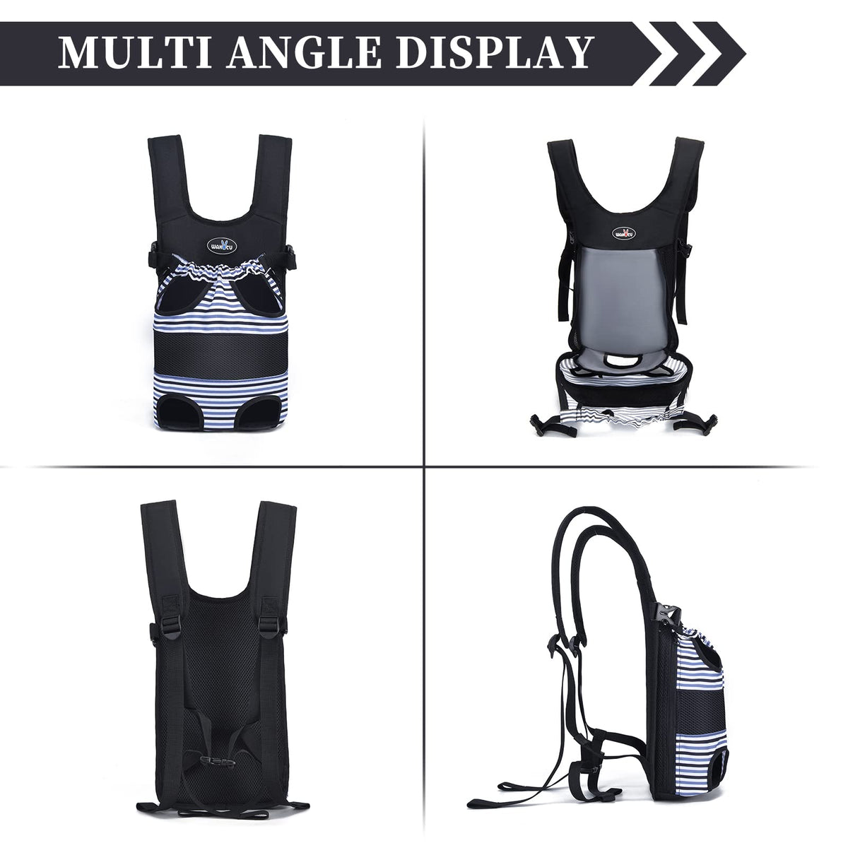 Adjustable Pet Carrier Backpack J525