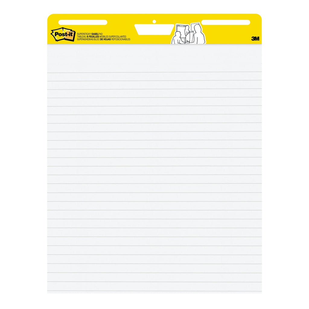 Lined Easel Pad, 25 in x 30 in, 30 Sheets X25968
