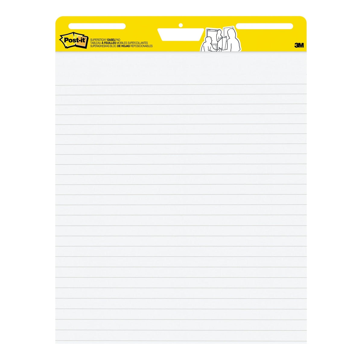 Lined Easel Pad, 25 in x 30 in, 30 Sheets X25968