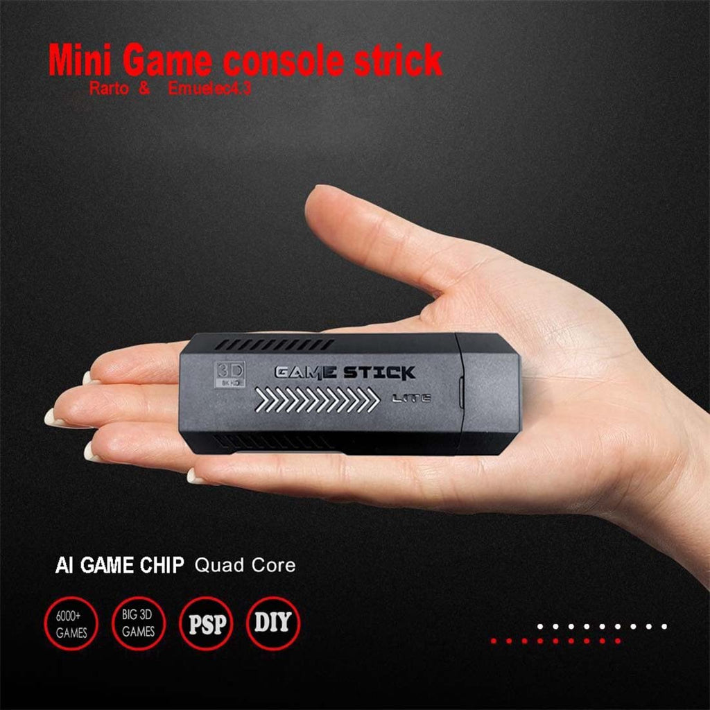 4K HD Retro Game Console with 2 Wireless Controllers, 64GB O27687