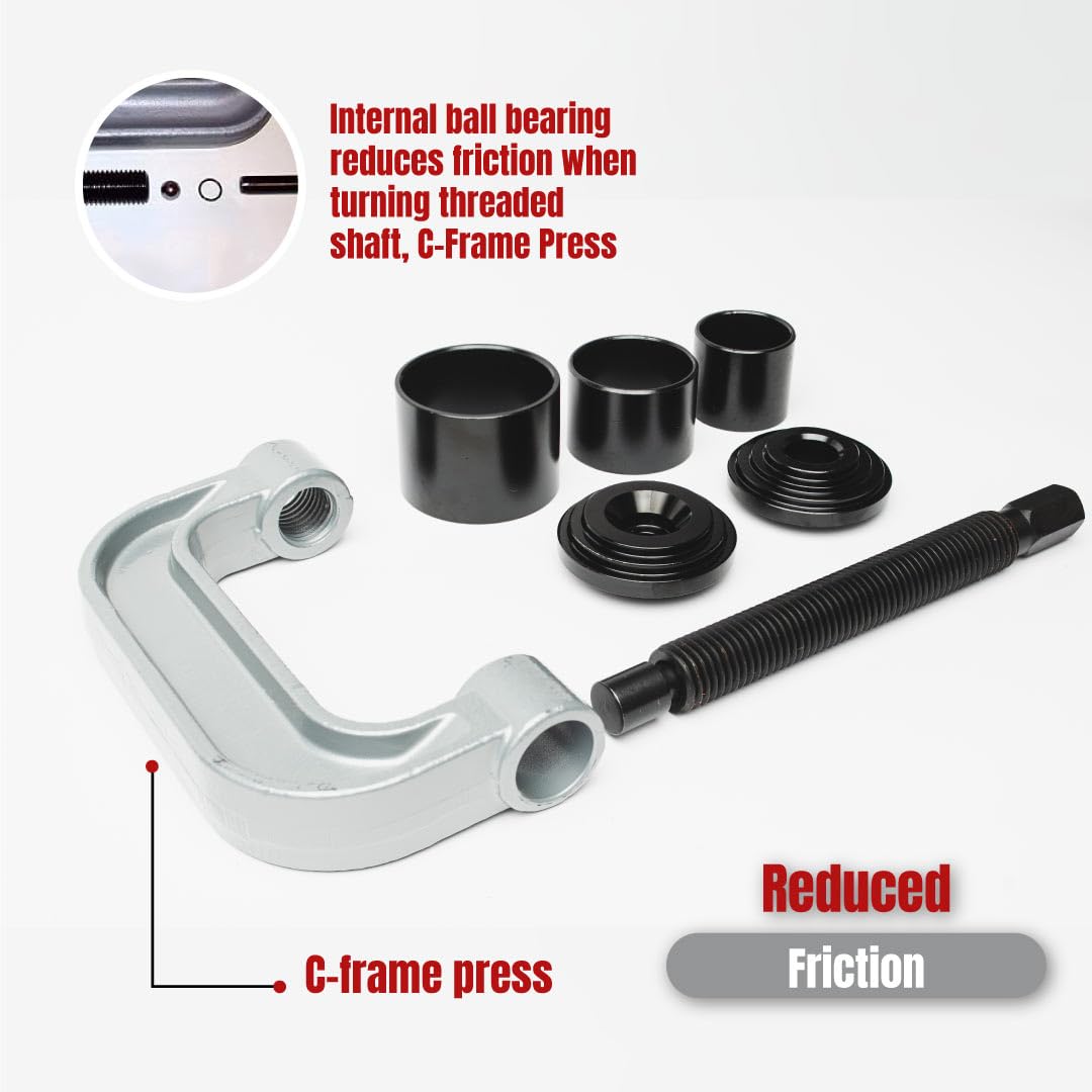 21-Piece Heavy Duty Forged Steel Ball Joint Press Kit S790