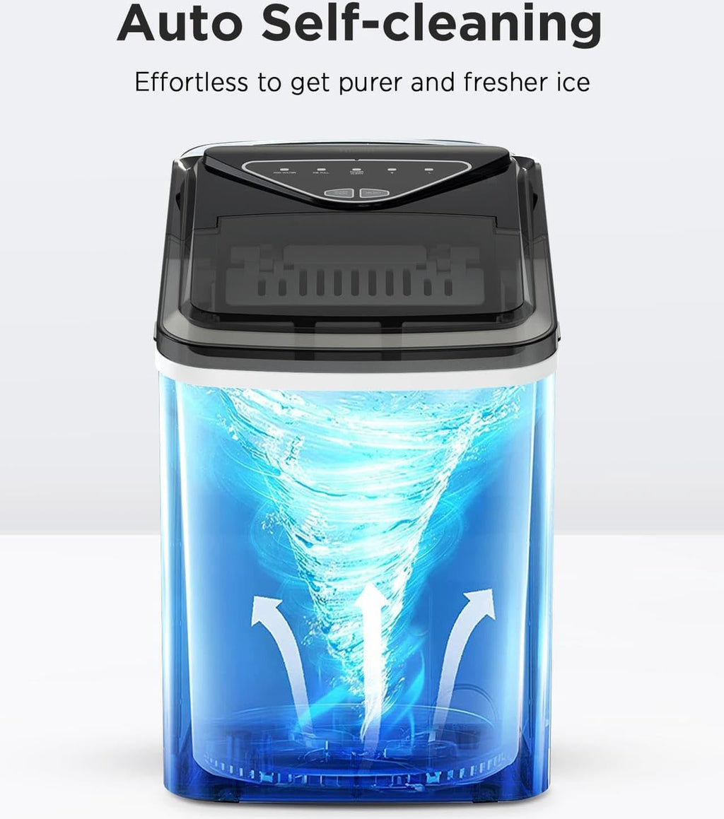 Countertop Ice Maker with 2 Ice Sizes C533