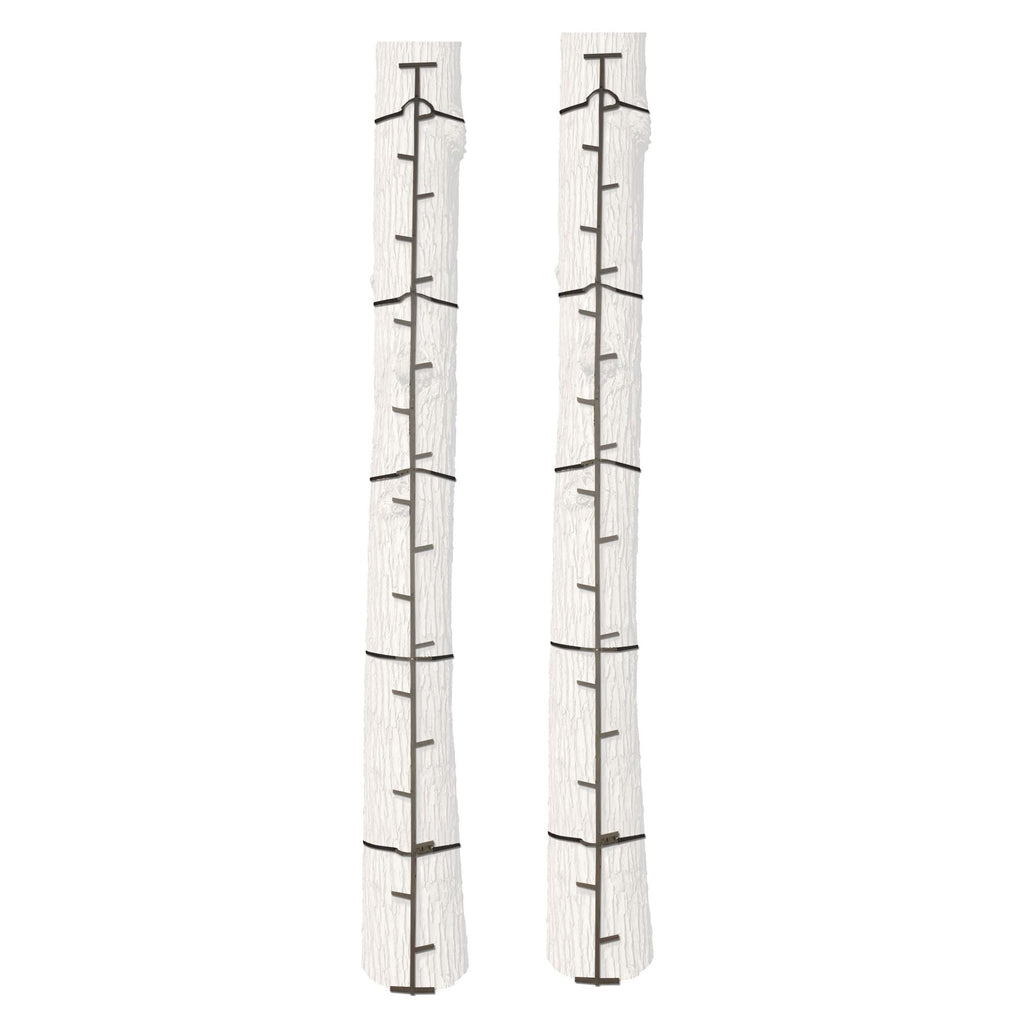 20 Feet Tall Steel Tree Climbing System (2 Pack) T215950