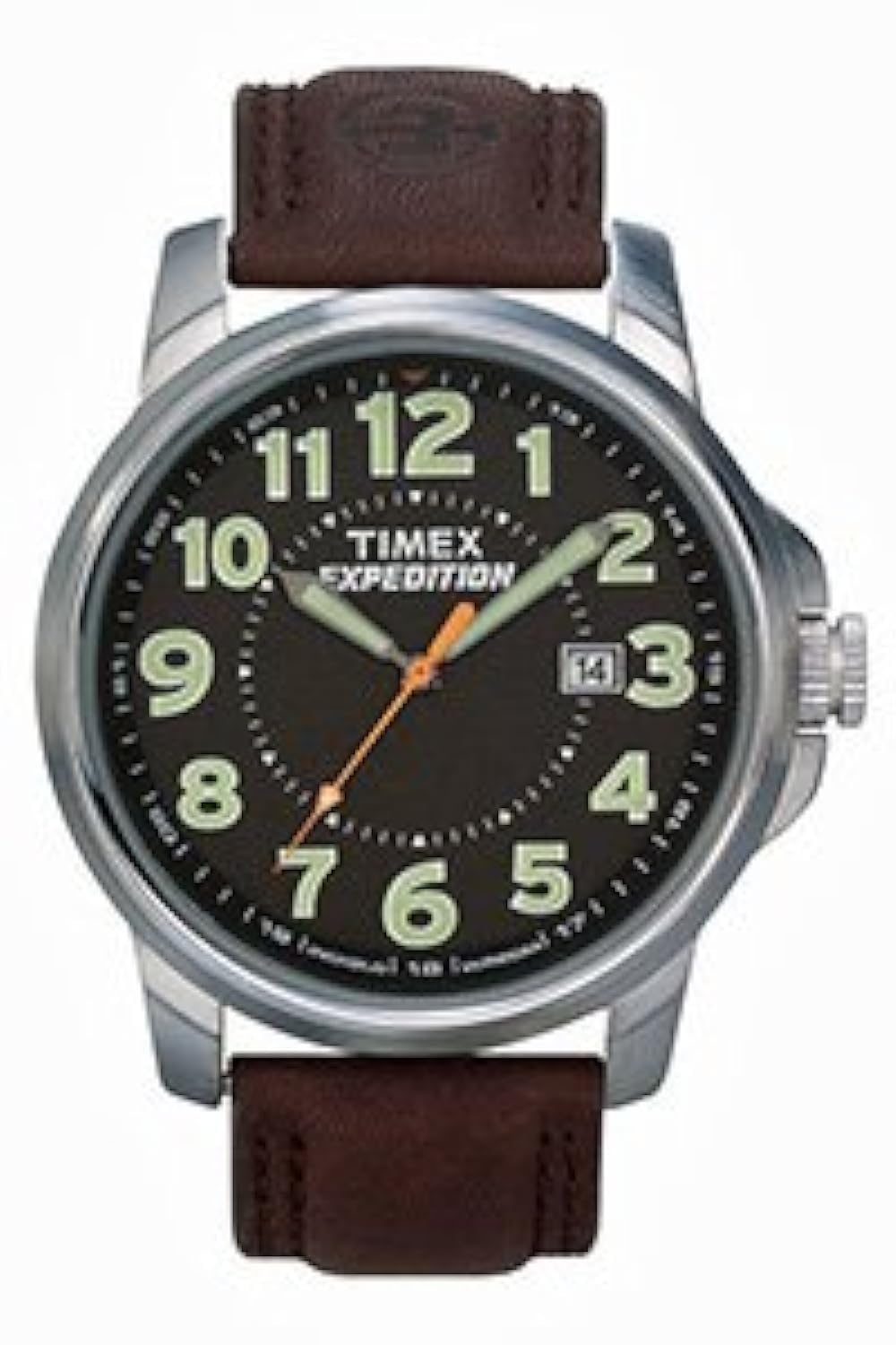 40mm Analog Watch with Luminous Hands and 50M Water Resistance E22471