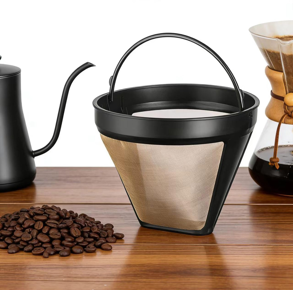 Reusable Cone Coffee Filter E2100