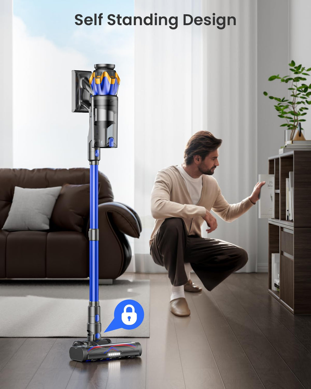 650W 55KPA Cordless Stick Vacuum Cleaner I728