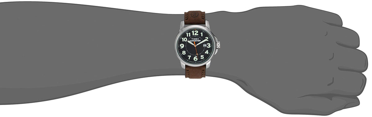 40mm Analog Watch with Luminous Hands and 50M Water Resistance E22471