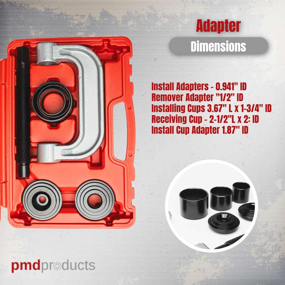 21-Piece Heavy Duty Forged Steel Ball Joint Press Kit S790