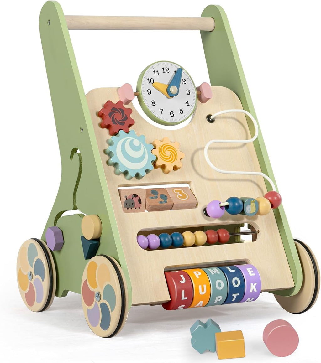 Wooden Push Walker with Wheels S925382