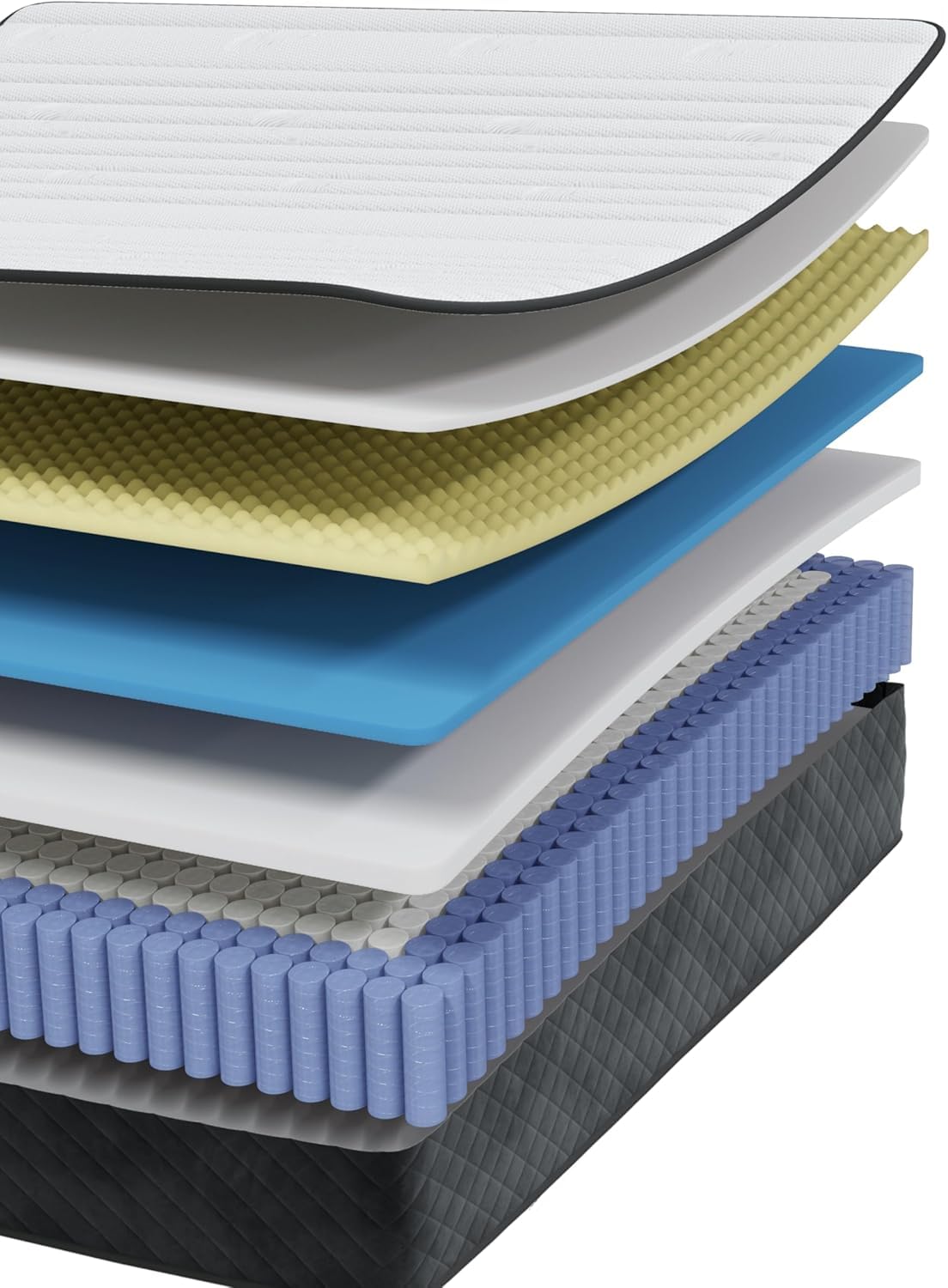 12 Inch Full Size Hybrid Mattress W54192