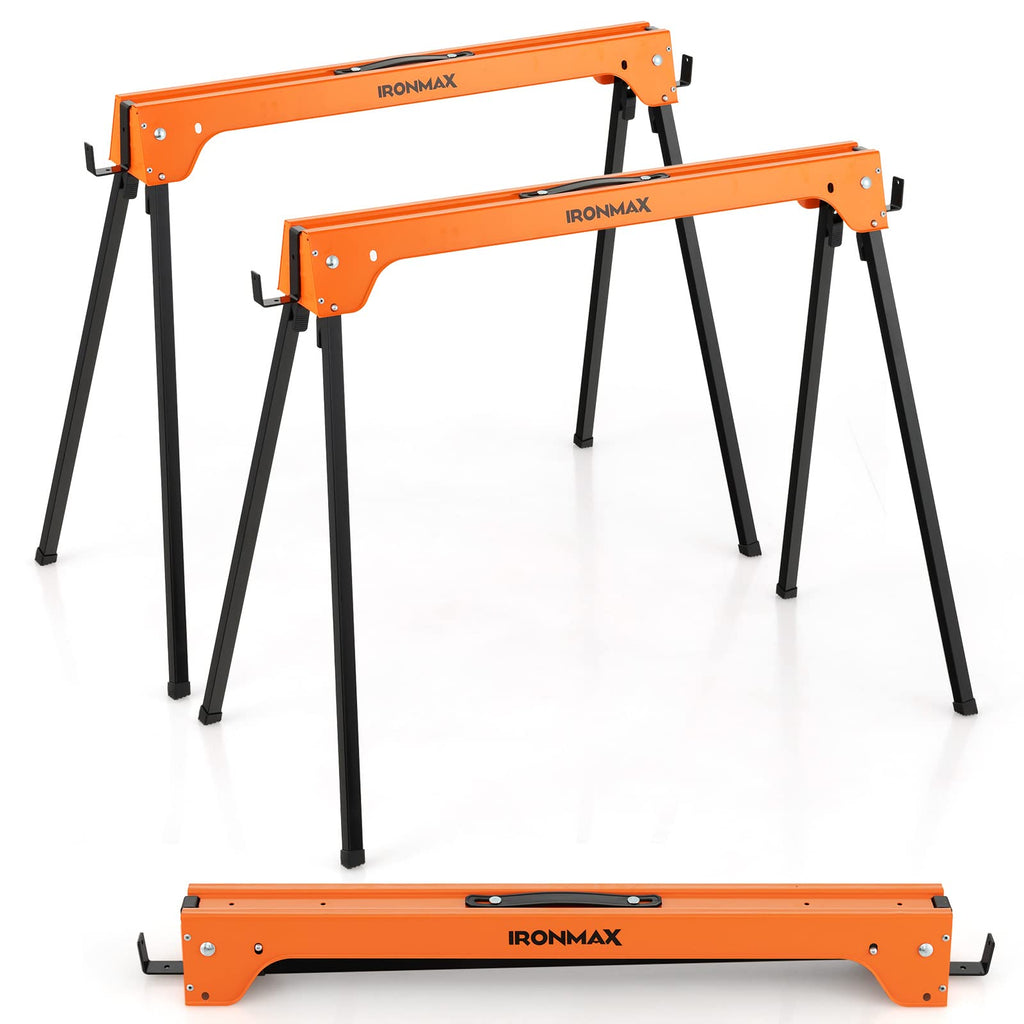 2 Pack Portable Foldable Saw Horses V357145