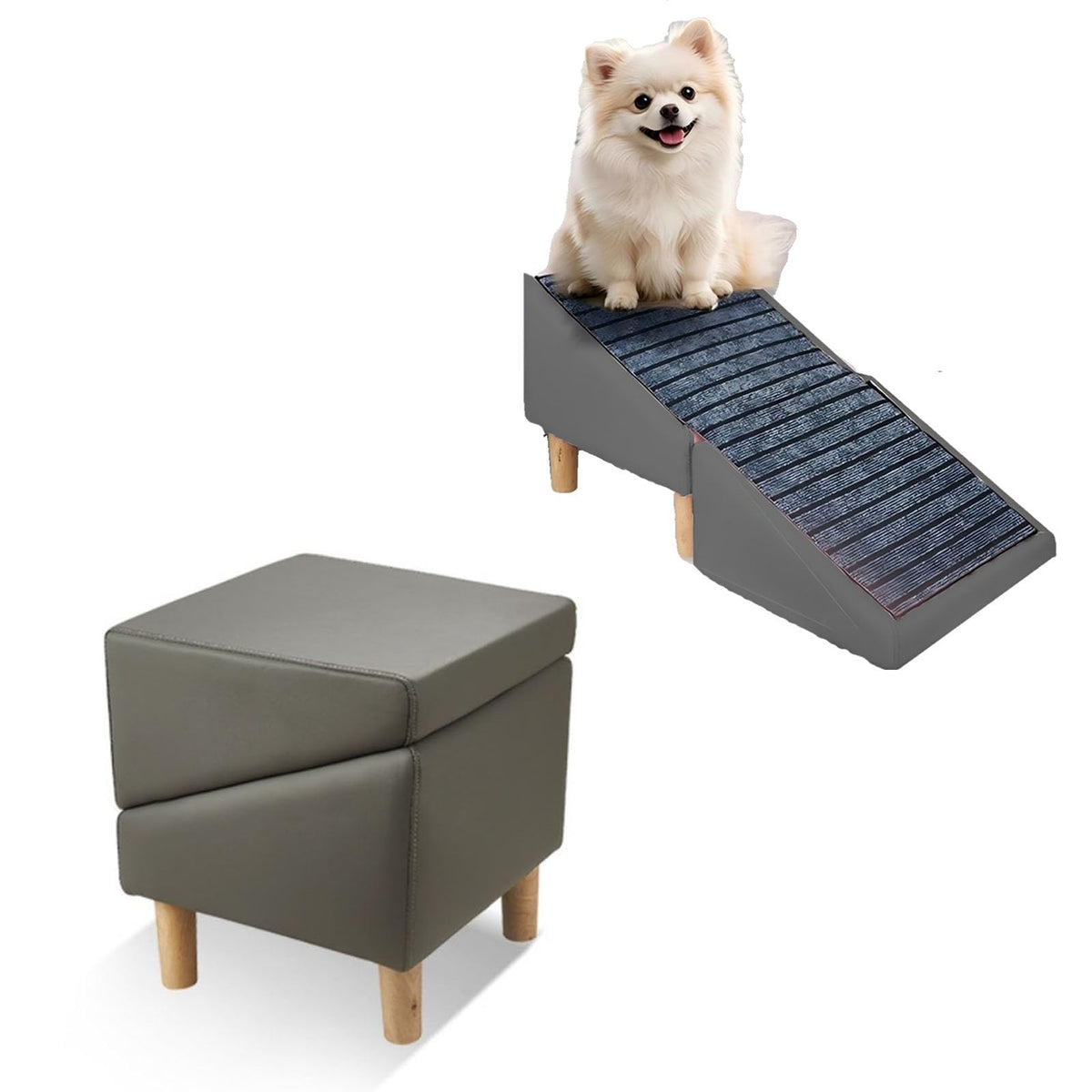 Foldable Pet Dog Ramp with Non-Slip Mat H88307