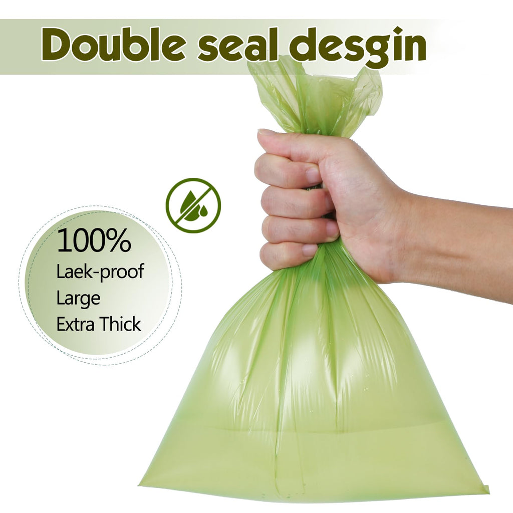 Extra Thick Leak Proof Unscented Dog Poop Bags 300 Count P33814