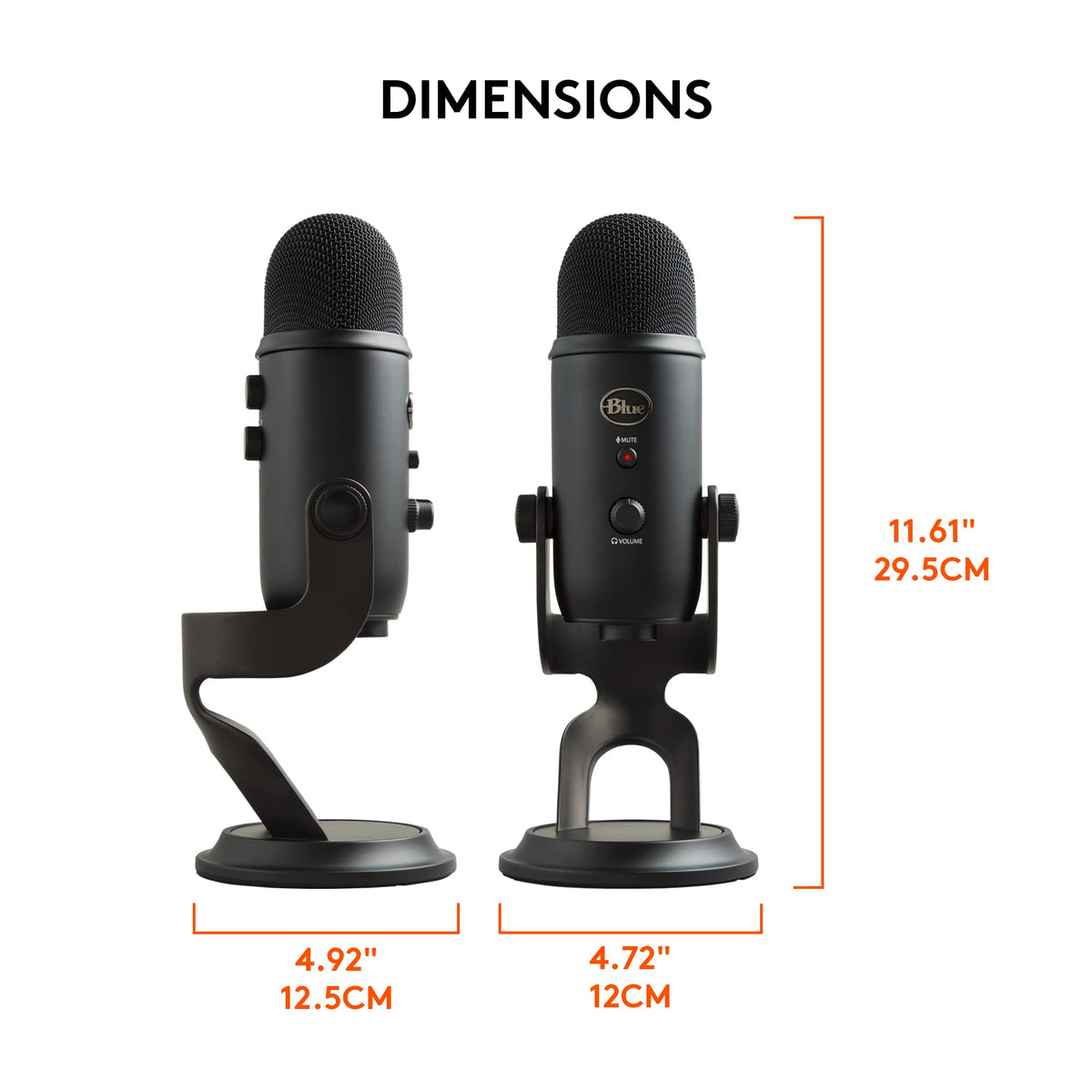 USB Condenser Microphone with 4 Pickup Patterns W42077