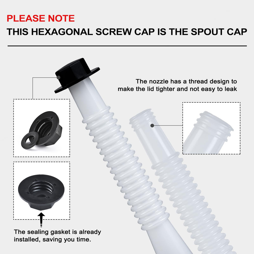 Gas Can Spout Replacement Kits N4435