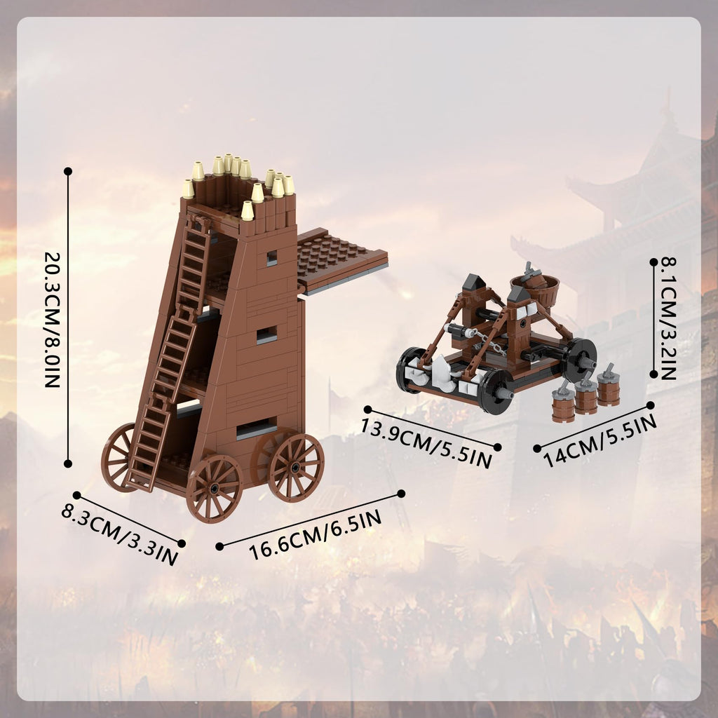 Medieval Castle Battle Building Block Set P30454