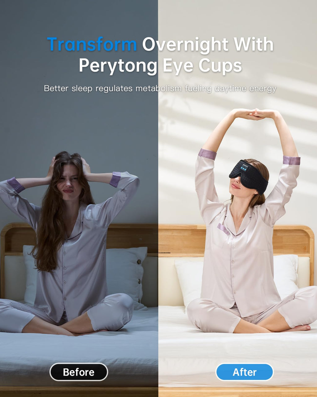 Bluetooth Sleep Mask with Headphones Q835468