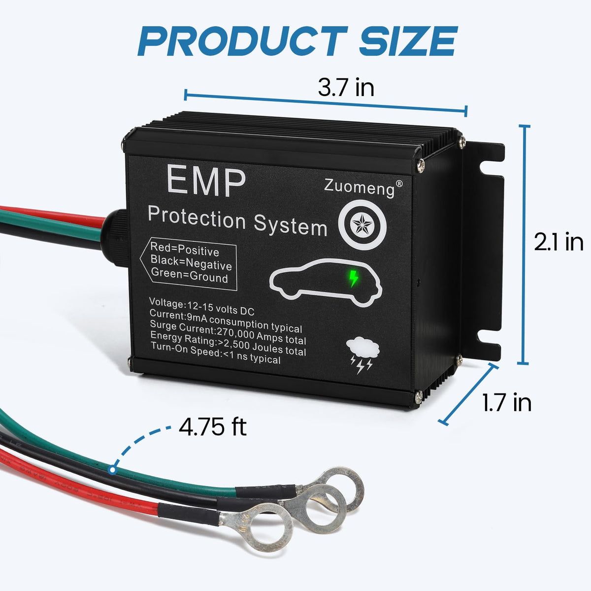 12 Volt DC Vehicle EMP Protection Q5687