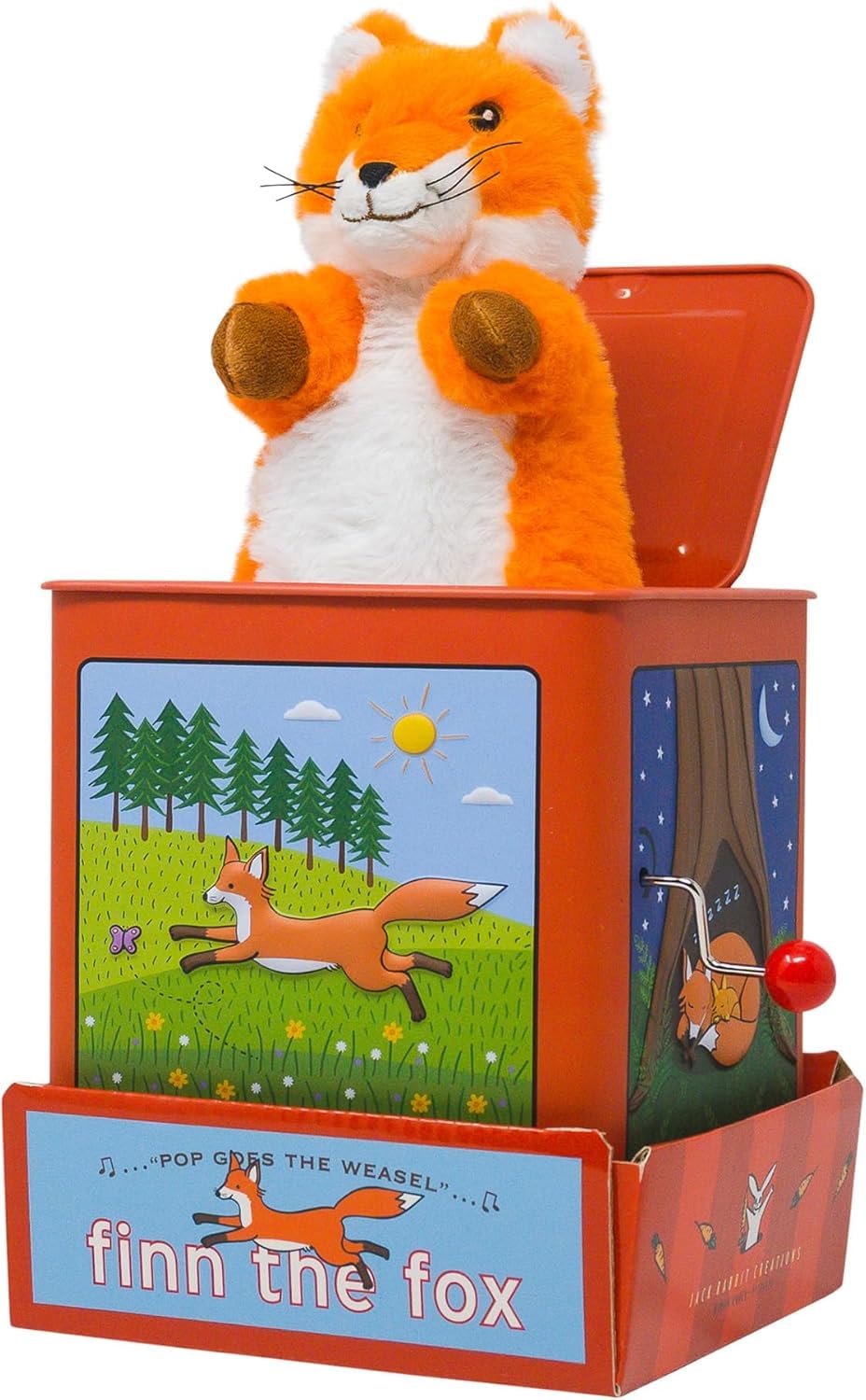 Plush Pop-Up Jack in the Box X1716