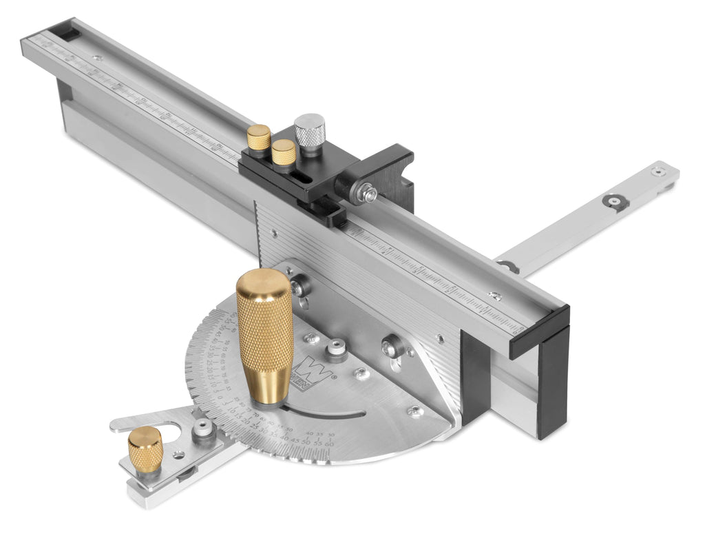 Steel and Brass Miter Gauge and Fence System C581