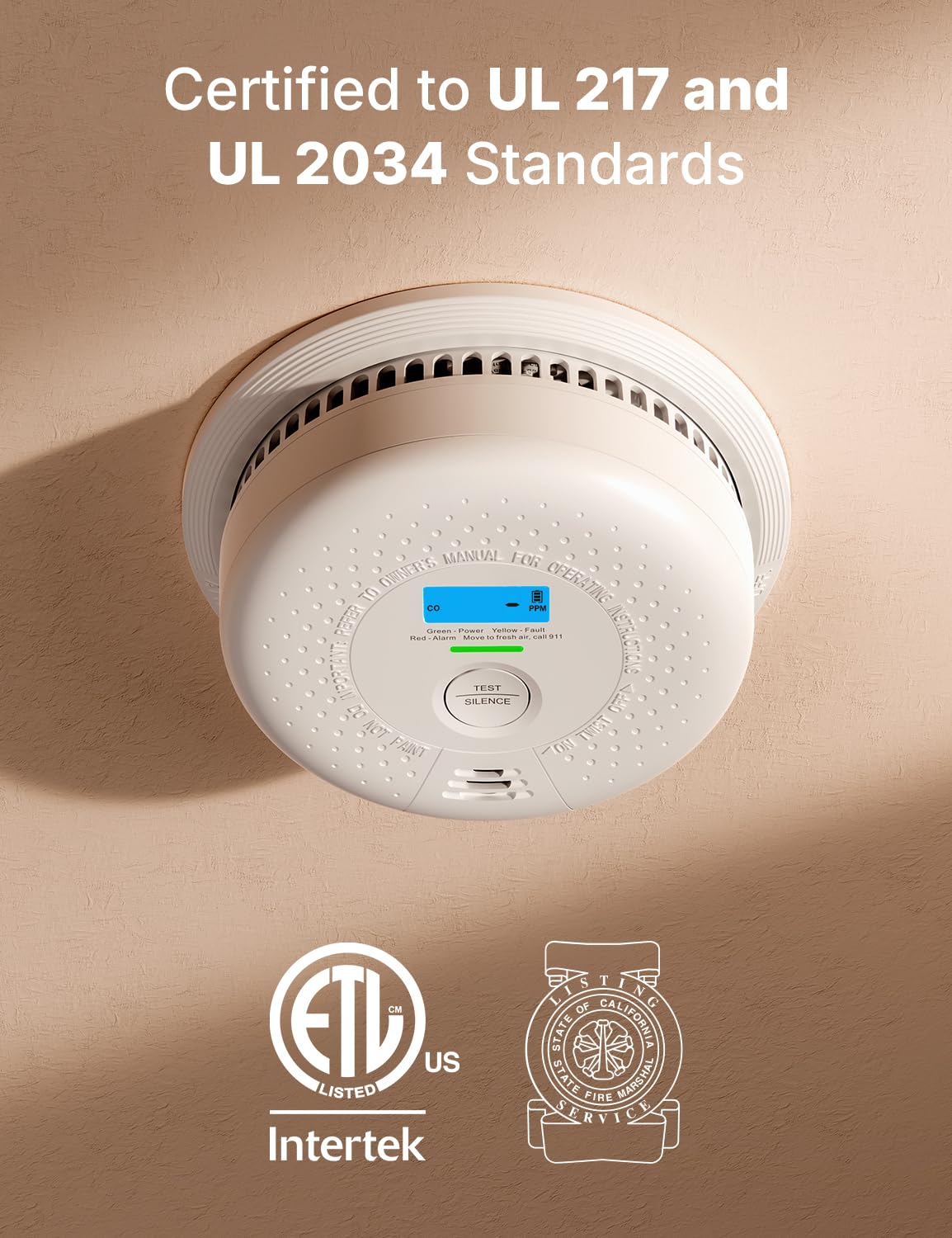 Smoke and Carbon Monoxide Detector 3-Pack Z406379