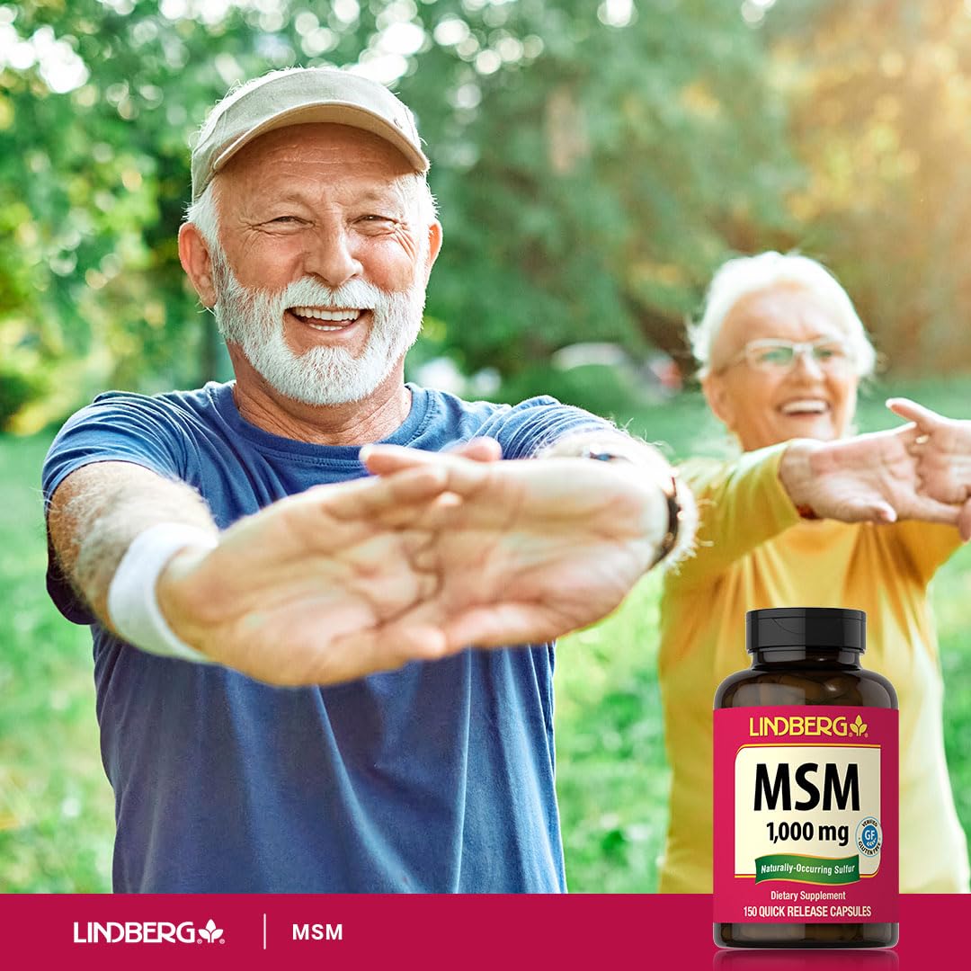 MSM Supplement 1000mg 150 Powder Capsules T3211