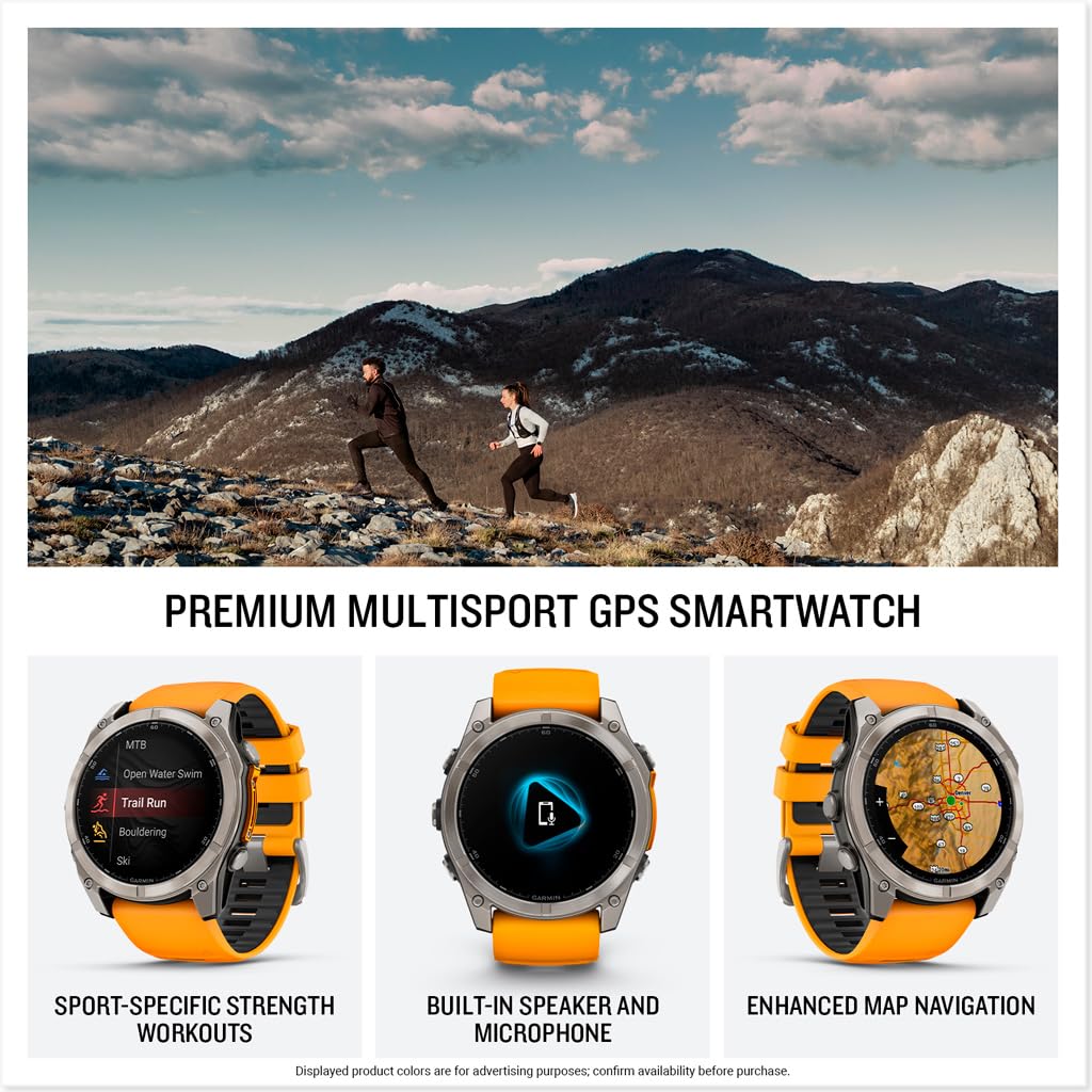Sapphire Titanium 51mm Smartwatch A52141