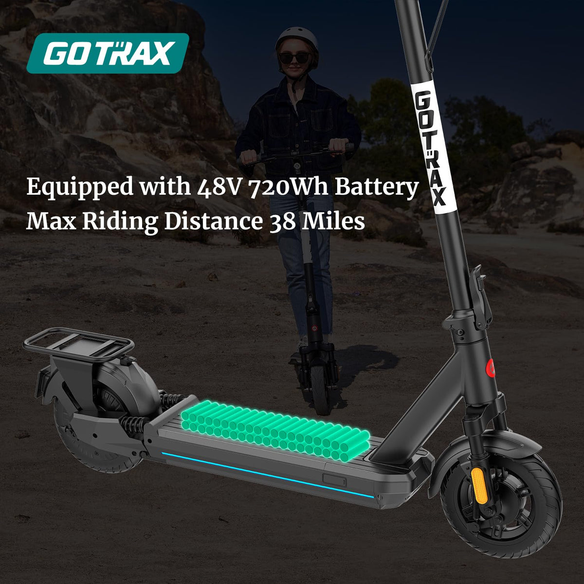 Electric Scooter with 10" Tire W61844