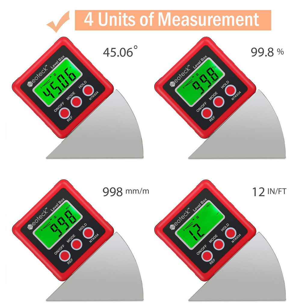 Digital Angle Finder with Magnetic Base D766978