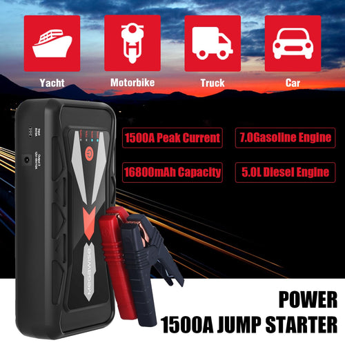 12V Car Jump Starter, 16800mAh J259523