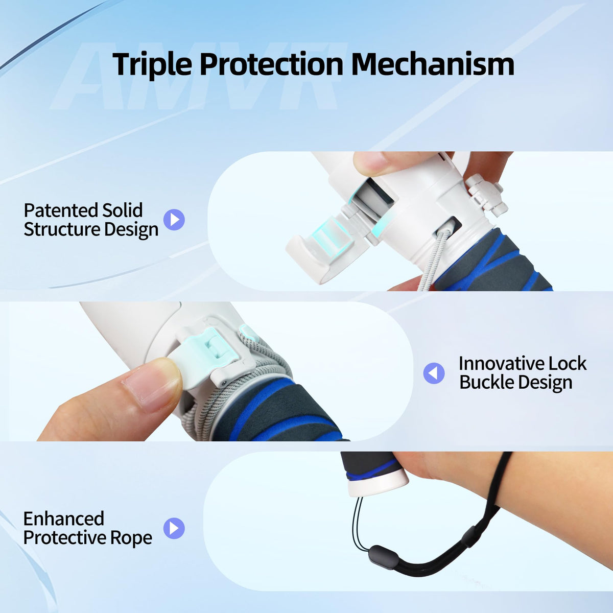 VR Controller Handle Attachments and Extension Grips S844