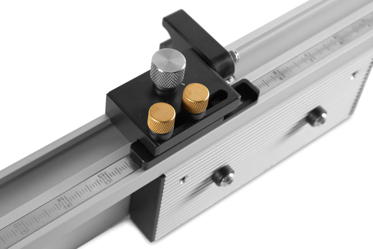 Steel and Brass Miter Gauge and Fence System C581