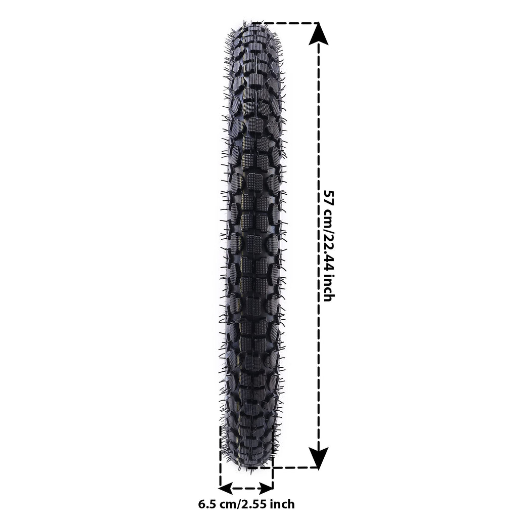 2.50/2.75-17 Motorcycle Tire and Inner Tube D5678